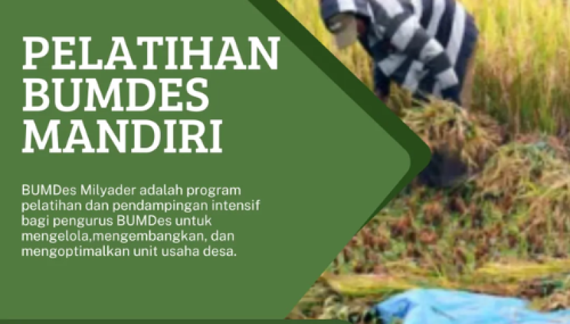 Pelatihan Bumdes Mandiri